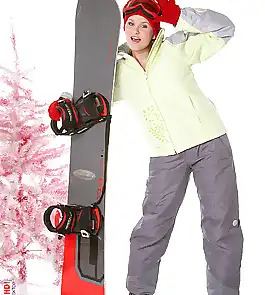 Snowboarder. Lucianna.
